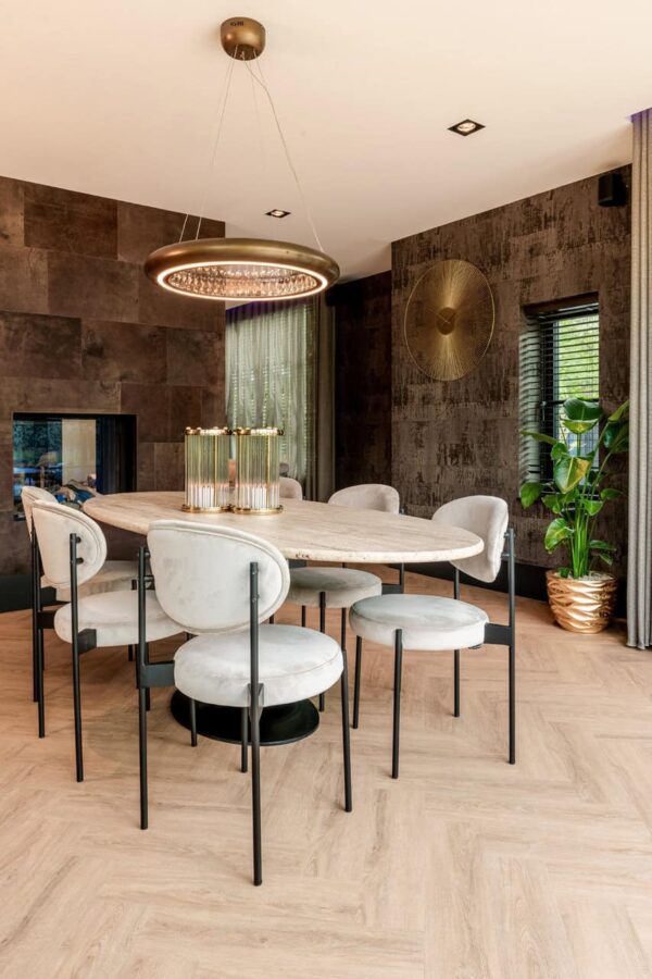 Dining table Hampton oval 230 (Black)