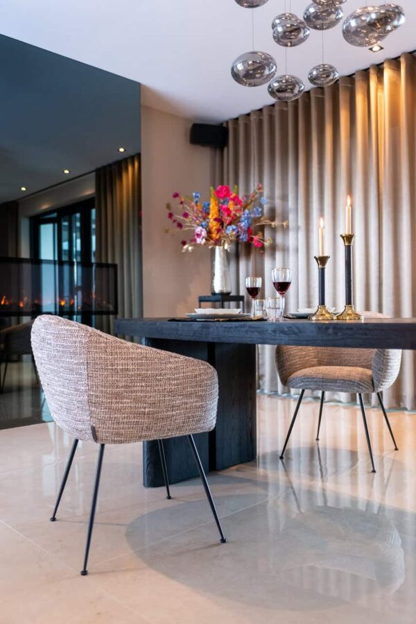 Dining table Lilly 330 (Dark coffee)