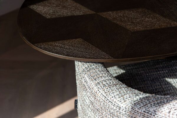 Dining table Luxor diamond oval 230 (Brown)