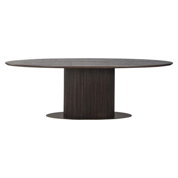 Dining table Luxor oval 300 (Brown)