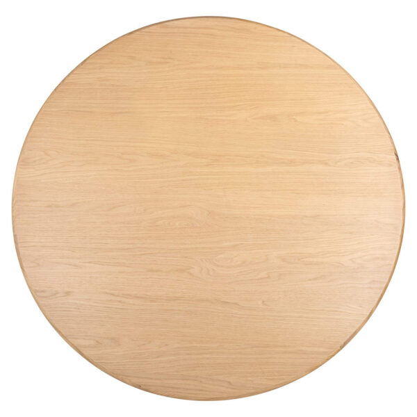 Dining table Oakley 140Ø (Natural oak)