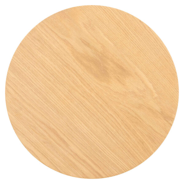 End table Belfort 50Ø (Natural oak)