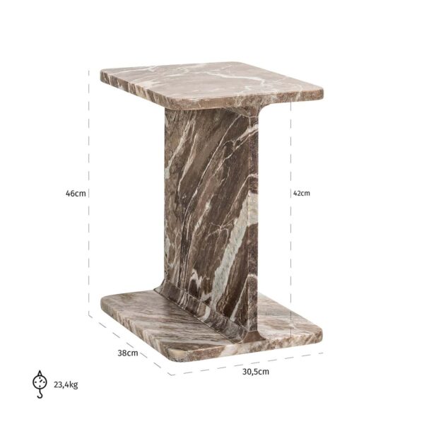 End table Benson (Brown)