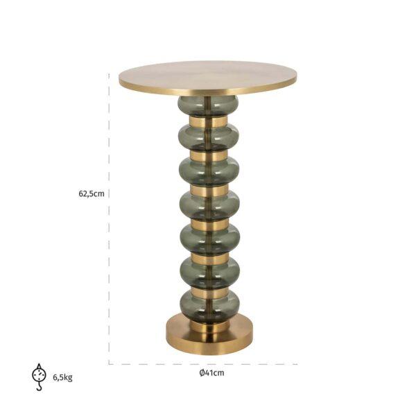 End table Bowiene green (Green)
