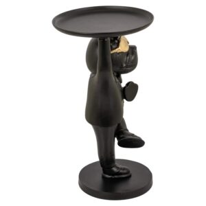 End table Bullie (Black/gold)