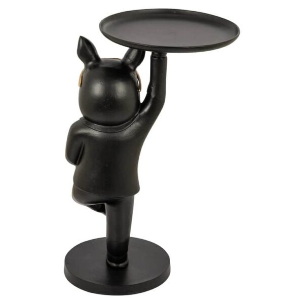 End table Bullie (Black/gold)