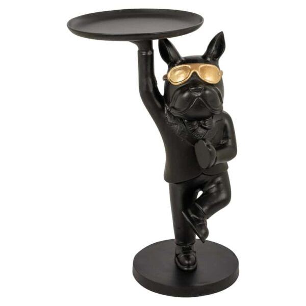 End table Bullie (Black/gold)