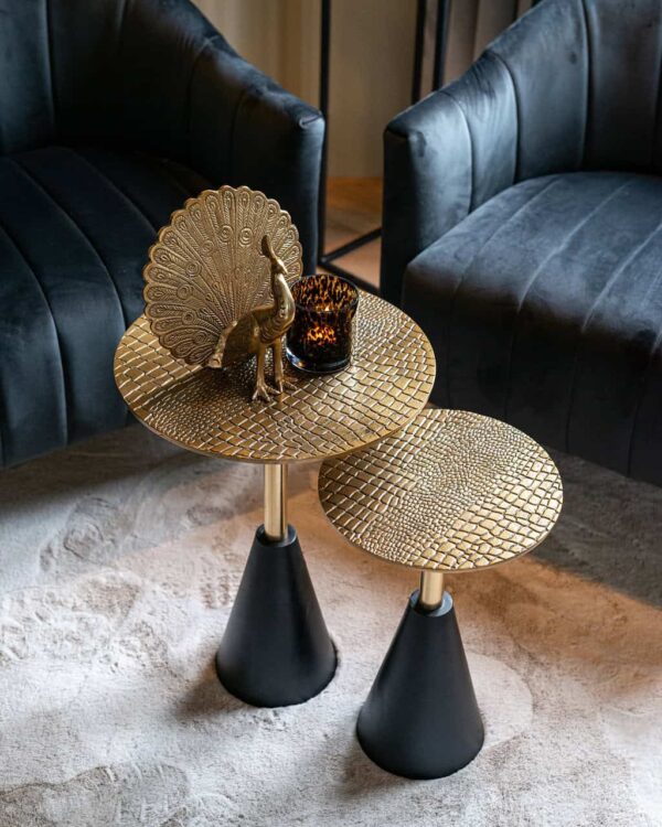 End table Cobra 30Ø (Gold)