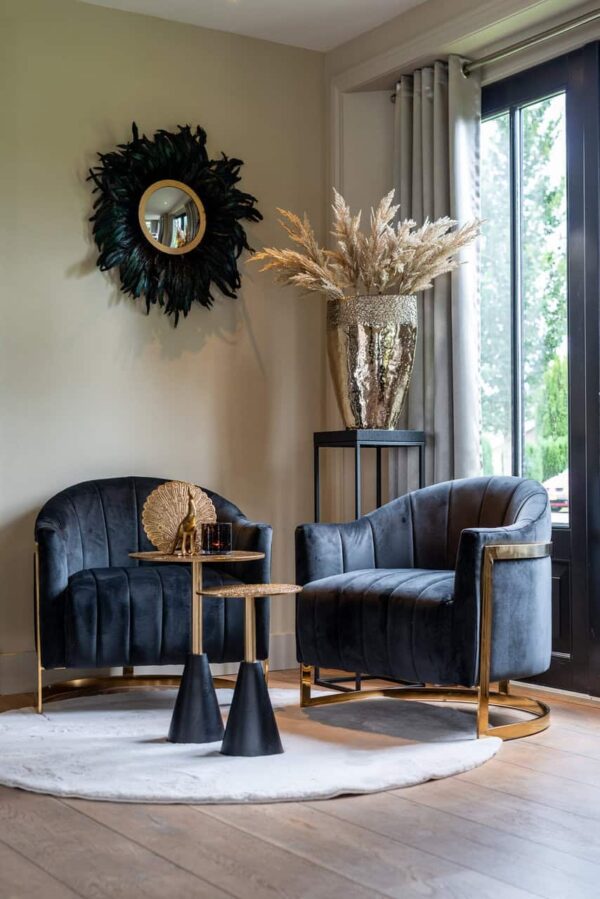 End table Cobra 30Ø (Gold)