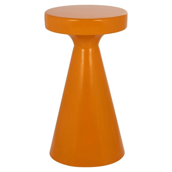 End table Kimble orange big 30Ø