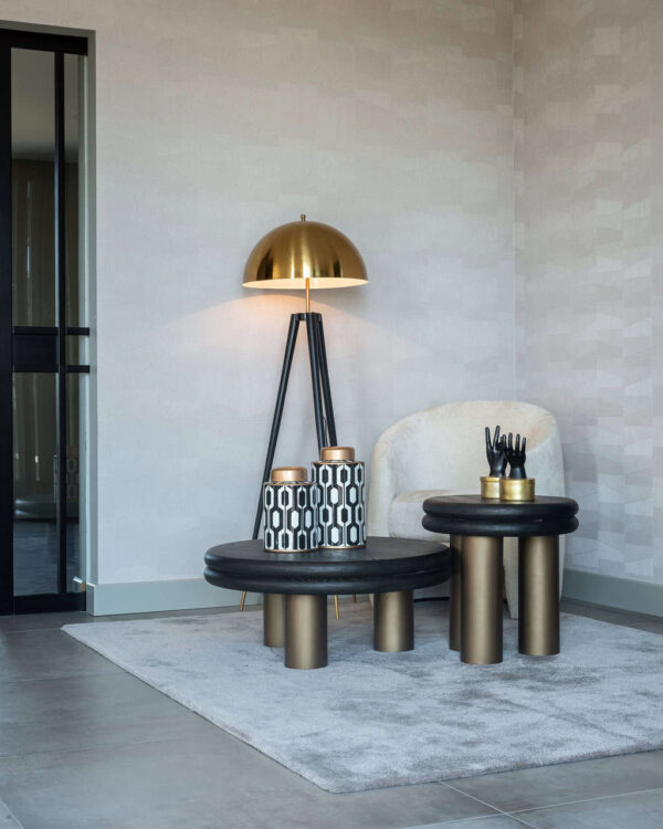 End table Macaron (Black rustic)