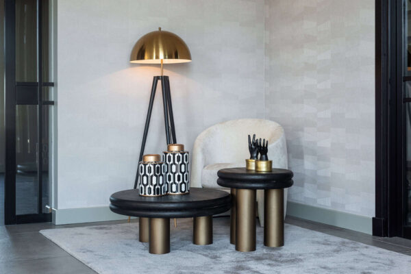 End table Macaron (Black rustic)