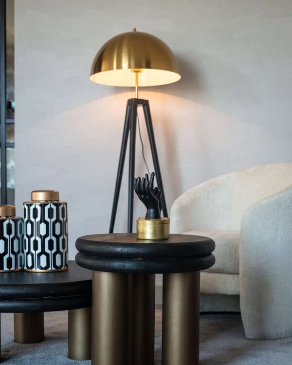 End table Macaron (Black rustic)