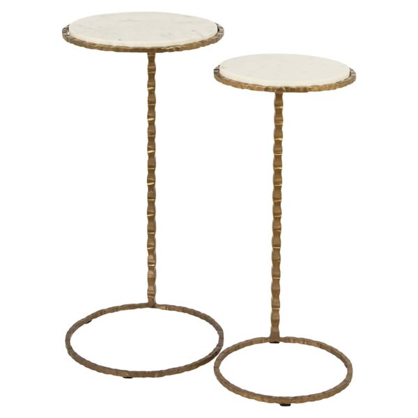 End table Scofield set of 2 (Gold)