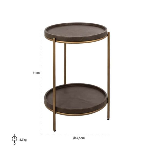 End table Zillon (Brown)