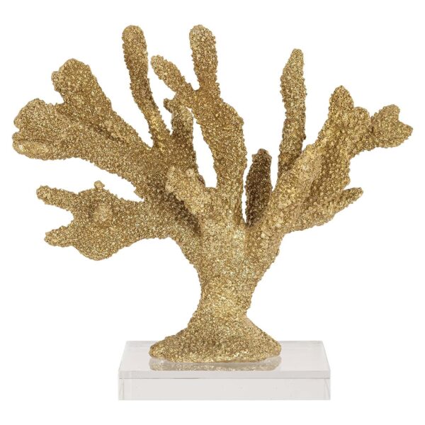 Faux coral Mette (Gold)