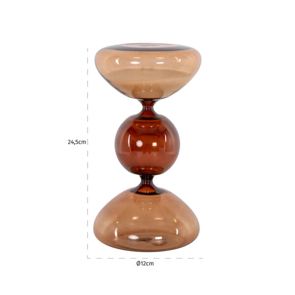 Hourglass Elba small (Brown)