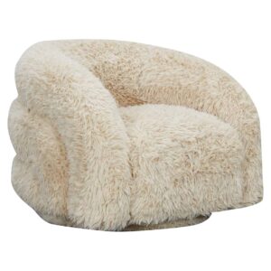 Kids swivel lounge chair Lenny (Yakety Yak Sand)