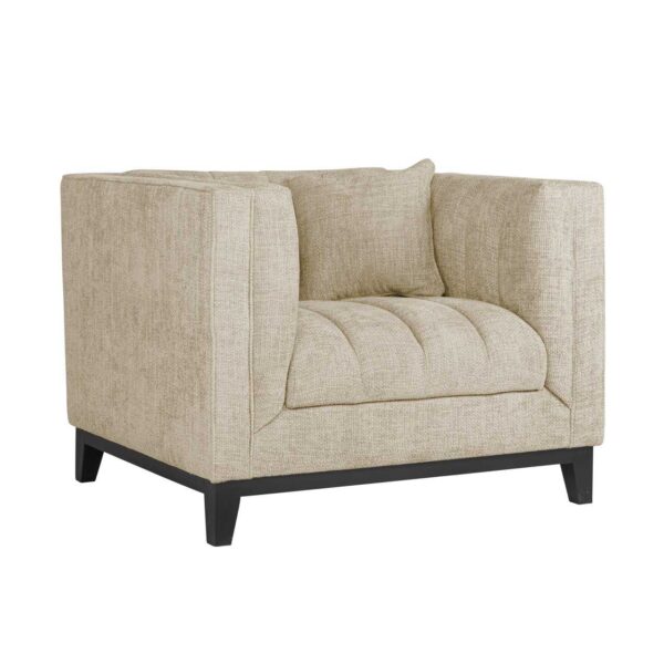 Lounge chair Beauchamp cream unicorn (Unicorn 11 cream)