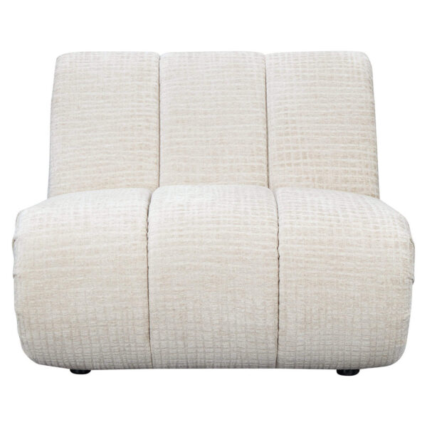 Lounge chair Kyli cream jasper (Jasper 11 Cream)