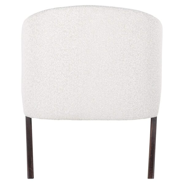 Lounge chair Mia (Copenhagen 900 Bouclé White)