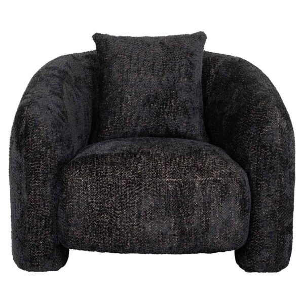 Lounge chair Milania lovely black (Be Lovely 17 Black)