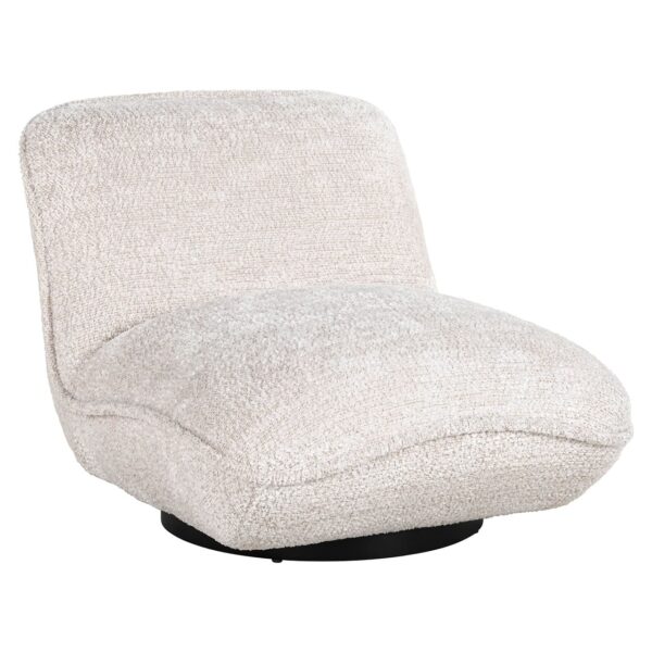 Lounge chair Ophelia lovely cream (Be Lovely 11 Cream)