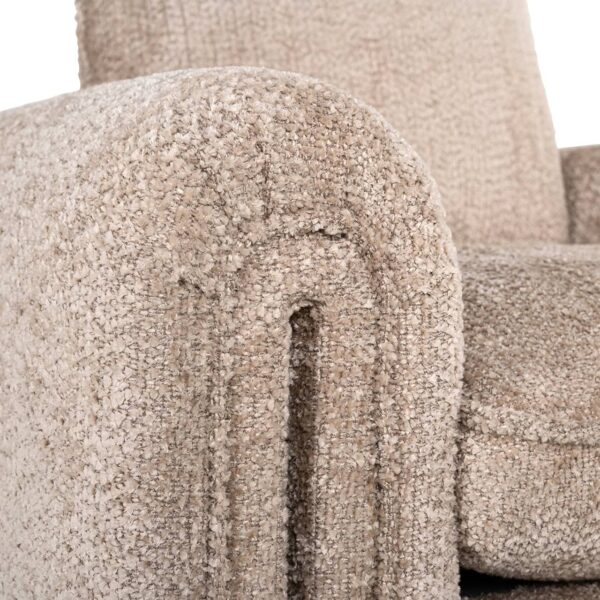 Lounge chair Sandro lovely beige (Be Lovely 170 Beige)