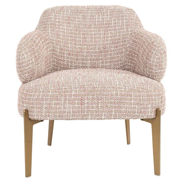 Lounge chair Venus trendy rose (Be trendy 1673 rose)