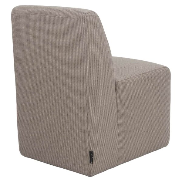 Outdoor dining chair Riva taupe (22085 Taupe)