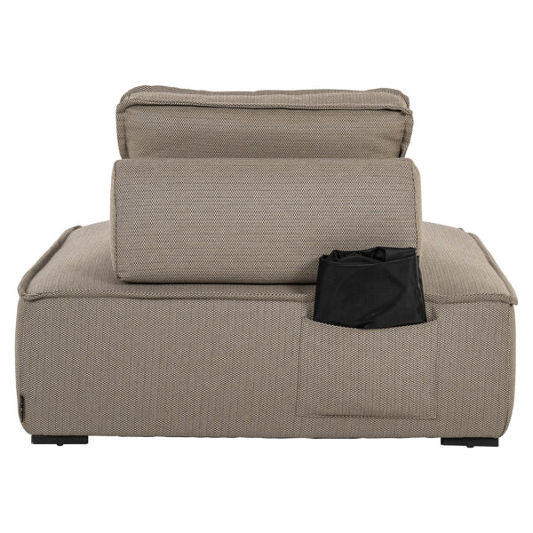 Outdoor lounge element Jondal taupe (22085 Taupe)