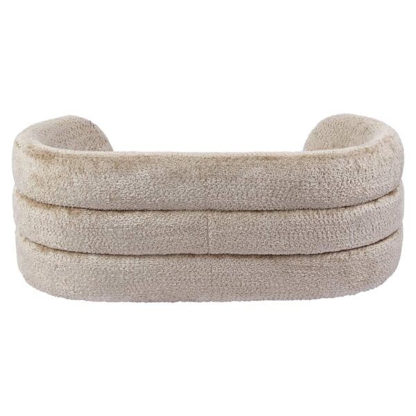 Pet bed Bingo taupe chenille (Bergen 104 taupe chenille)