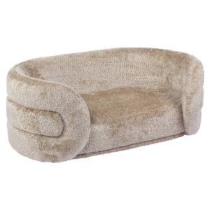 Pet bed Bingo taupe chenille (Bergen 104 taupe chenille)