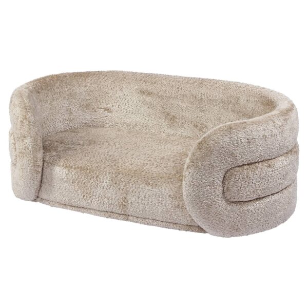 Pet bed Bingo taupe chenille (Bergen 104 taupe chenille)