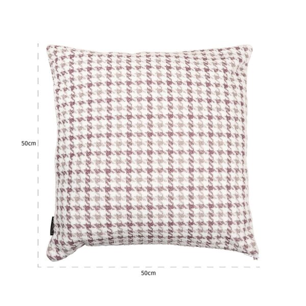 Pillow Juno rose 50x50 (Peacock 1670 rosewood)