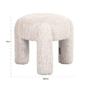 Pouffe Holly lovely cream (Be Lovely 11 Cream)