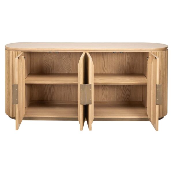 Sideboard Belfort 4-doors (Natural oak)