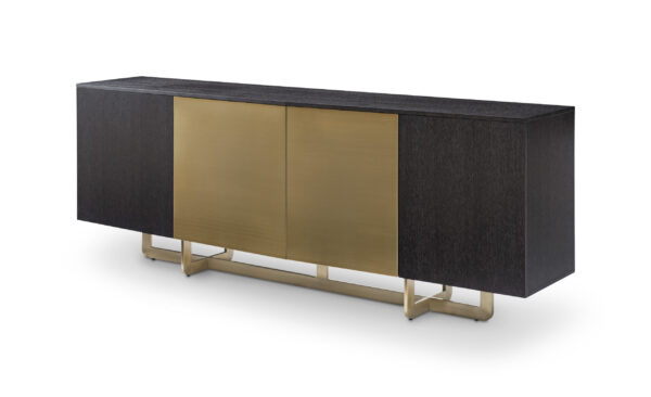 Sideboard Dax 4-doors (Charcoal)