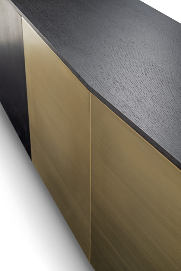 Sideboard Dax 4-doors (Charcoal)