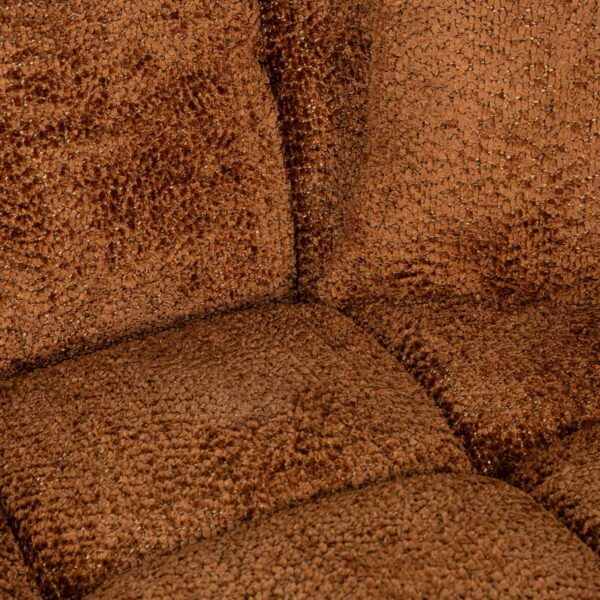 Sofa Cube 3-seater + lounge left (Be Lovely 603 Cinnamon)