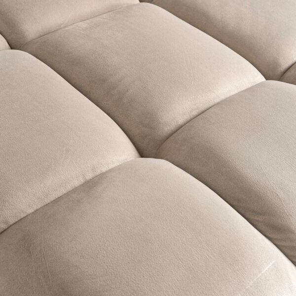Sofa Cube 3-seater + lounge left (Quartz Khaki 903)