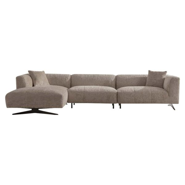 Sofa Hoxton 3-seater + lounge left (Be Lovely 170 Beige)