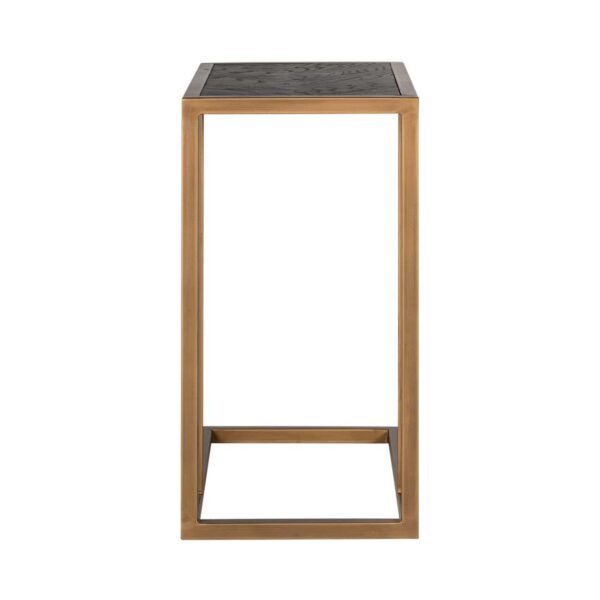 Sofa table Blackbone brass (Black rustic)