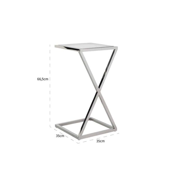 Sofa table Paramount (Silver)
