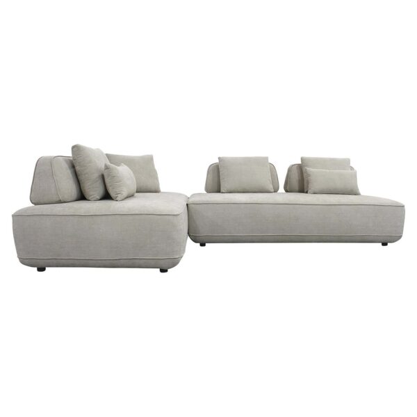 Sofa Tudor with removable backrest sand olympus (Sand olympus)