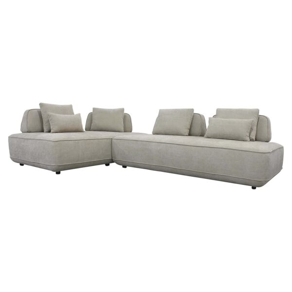 Sofa Tudor with removable backrest sand olympus (Sand olympus)