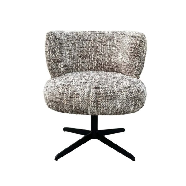 Swivel chair Alexis brown omara (Brown omara)