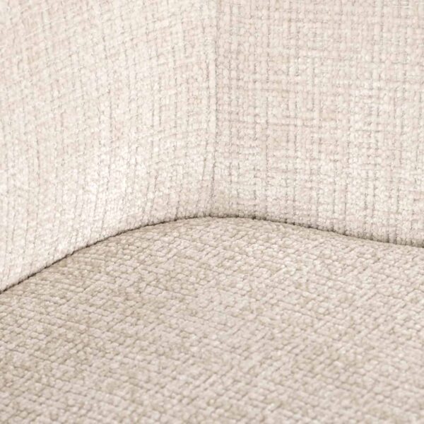 Swivel chair Dakota beige chenille (Niagara 902 beige Chenille)