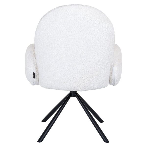 Swivel chair Jolie (Sheep 02 white)