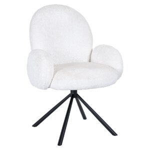 Swivel chair Jolie (Sheep 02 white)